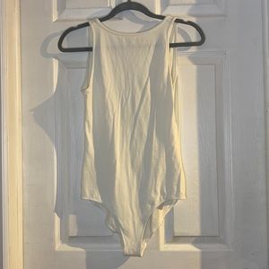 Aritzia; Community white bodysuit